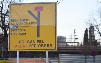 Les obres del passeig de Can Feu | Roger Benet